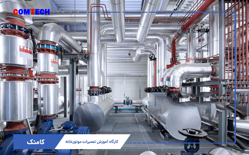 کارگاه آموزش تعمیرات موتورخانه