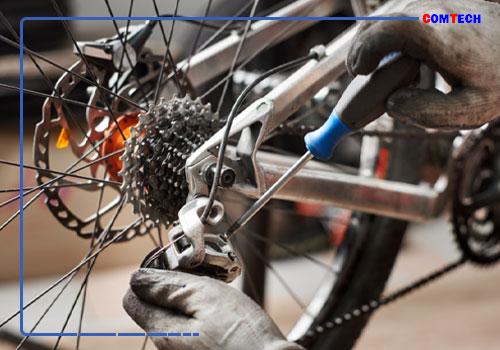 آموزش تعمیر دوچرخه و اسکوتر