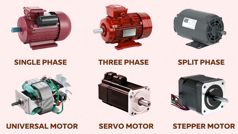 انواع موتورهای صنعتی و کاربردهای آن‌ها در برق صنعتی