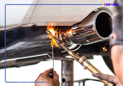 آموزش جوشکاری اگزوز