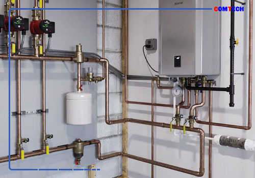 نصب پکیج دیواری عملی