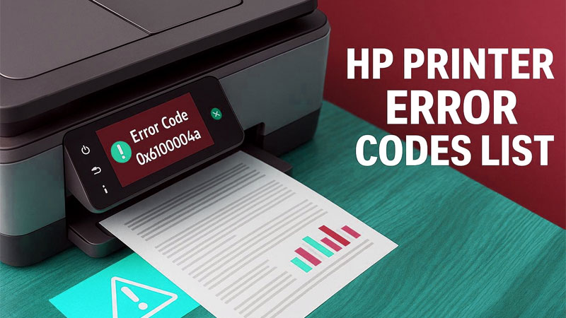 راهنمای عیب‌یابی و رفع ارورهای رایج در پرینترهای HP