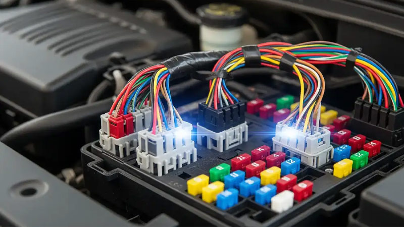 آموزش سیم‌کشی استاندارد و انتخاب فیوز در خودرو