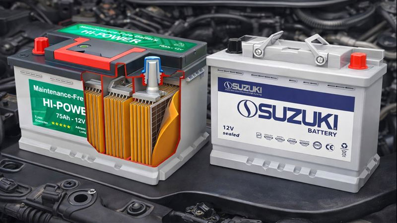 مقایسه باتری اسیدی و باتری اتمی خودرو