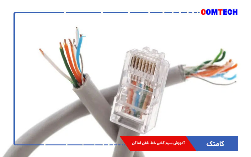 آموزش سیم کشی خط تلفن آموزش سیم کشی خط تلفن
