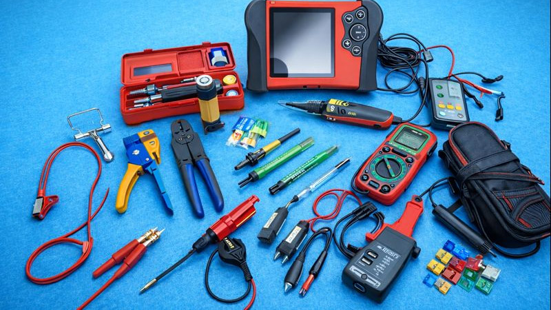 لیست کامل ابزارهای لازم برای برق‌کار خودرو