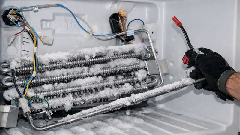 آموزش تعمیر دیفراست یخچال (عیب‌یابی برفک و رفع ارور)