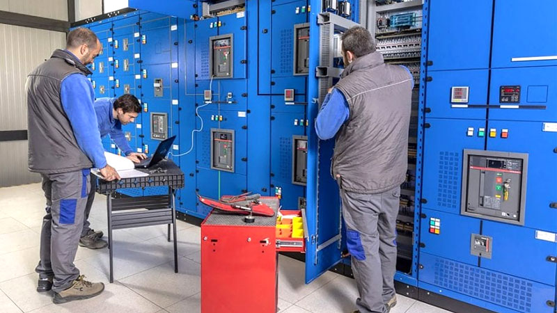 نمونه سوالات آزمون برای مونتاژکار و نصاب تابلو برق