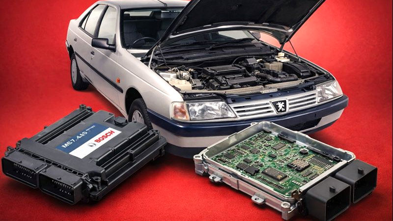 آموزش عیب‌یابی و تعمیر ECU پژو ۴۰۵