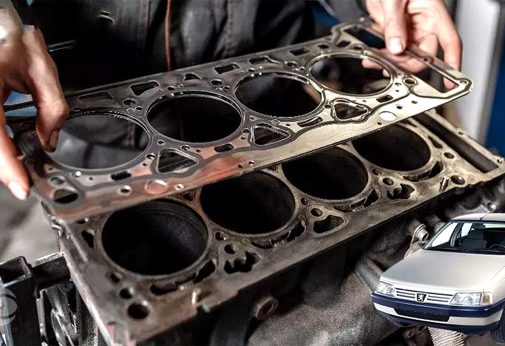 علائم واشر زدن پژو و سوختن واشر سرسیلندر