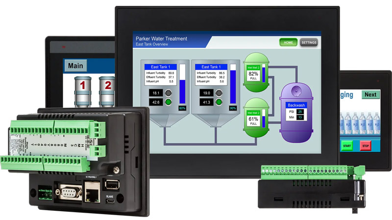 ارتباط بین PLC و HMI در سیستم‌های LS