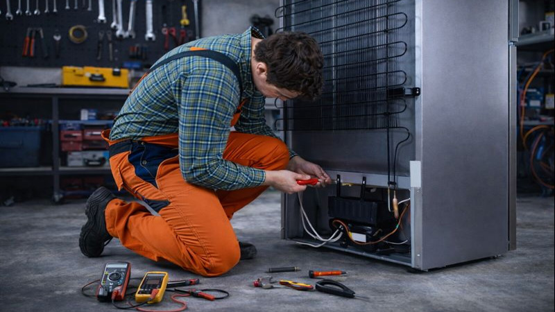 علت روشن نشدن یخچال: موتور، کارنکردن یخچال و راهکار