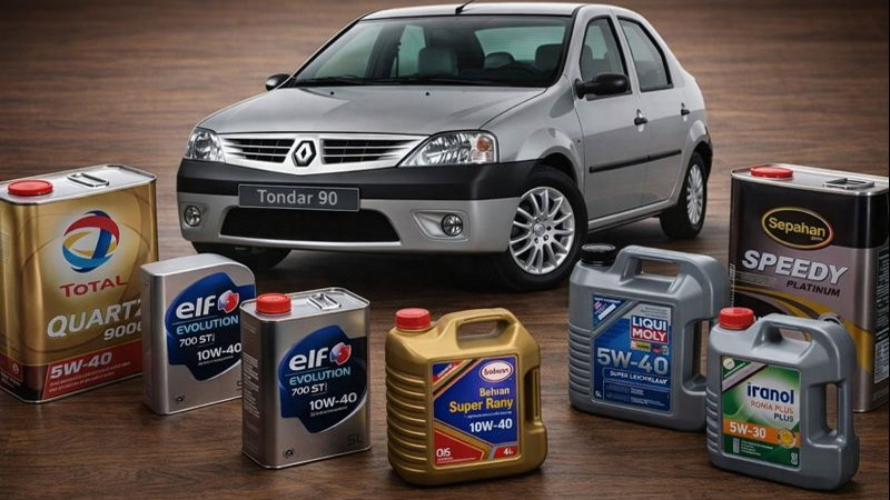 بهترین روغن موتور برای خودرو ال ۹۰، ساندرو و تندر ۹۰
