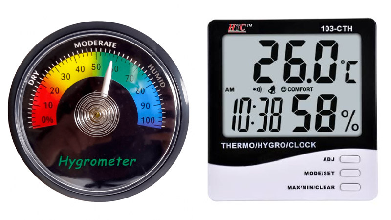 چگونگی عملکرد دستگاه رطوبت سنج هوا